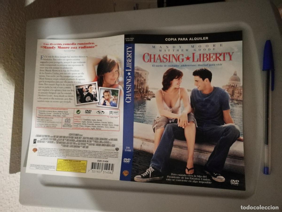 Cine: CARATULA ORIGINAL -A4- CHASING LIBERTY - MANDY MOORE