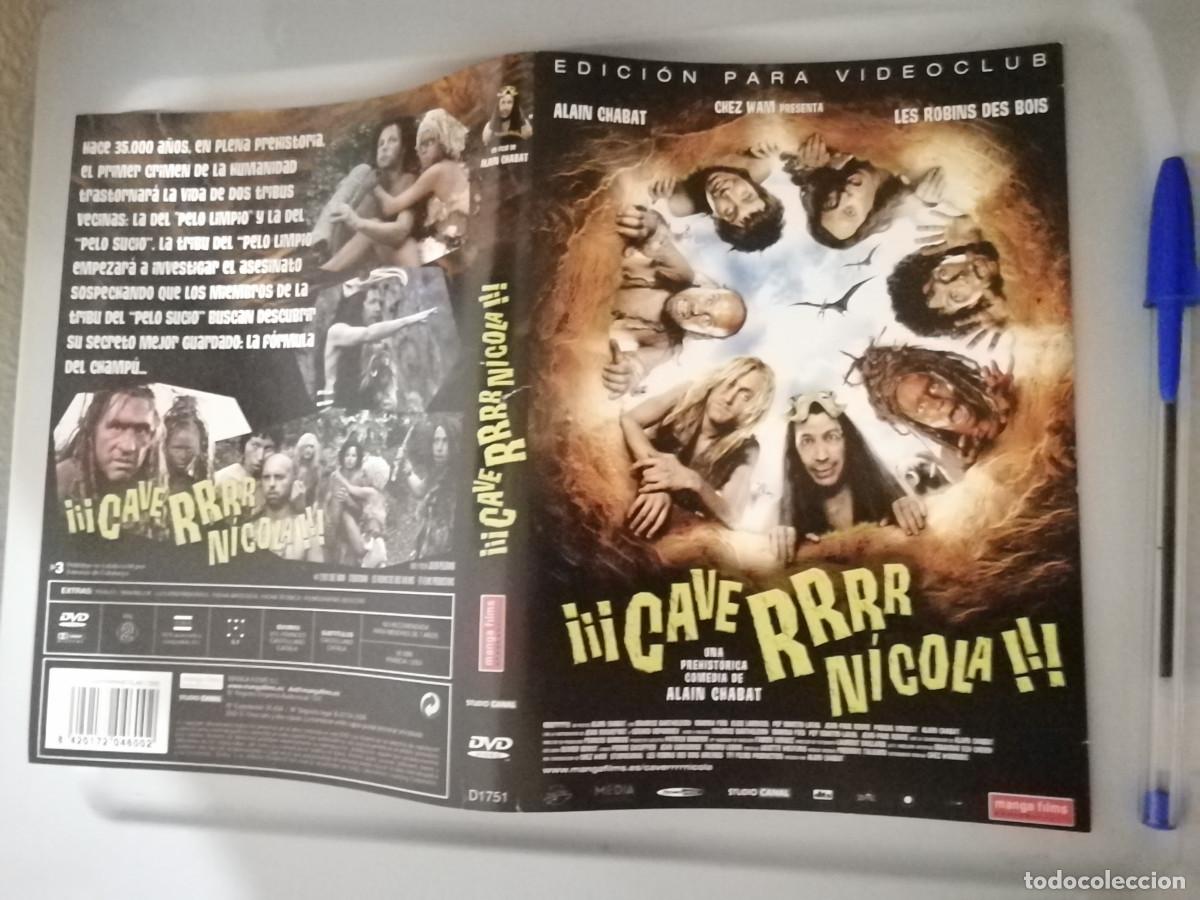 Cine: CARATULA ORIGINAL -A4- Caverrrrn&iacute;cola Cavern&iacute;cola - Marina Fo&iuml;s