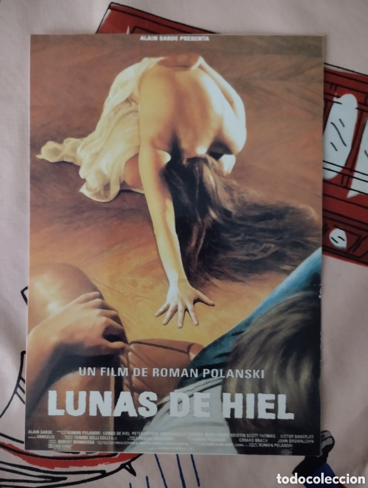 Cine: Minificha N1100, de la pelicula, Lunas de Hiel.
