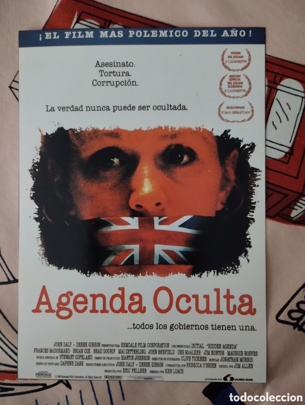 Cine: Minificha N1108 de Agenda Oculta.