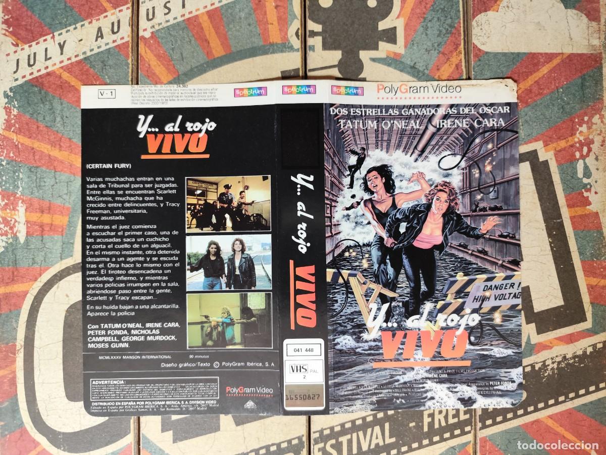 Kino: Car&aacute;tula VHS Y ... Al rojo vivo