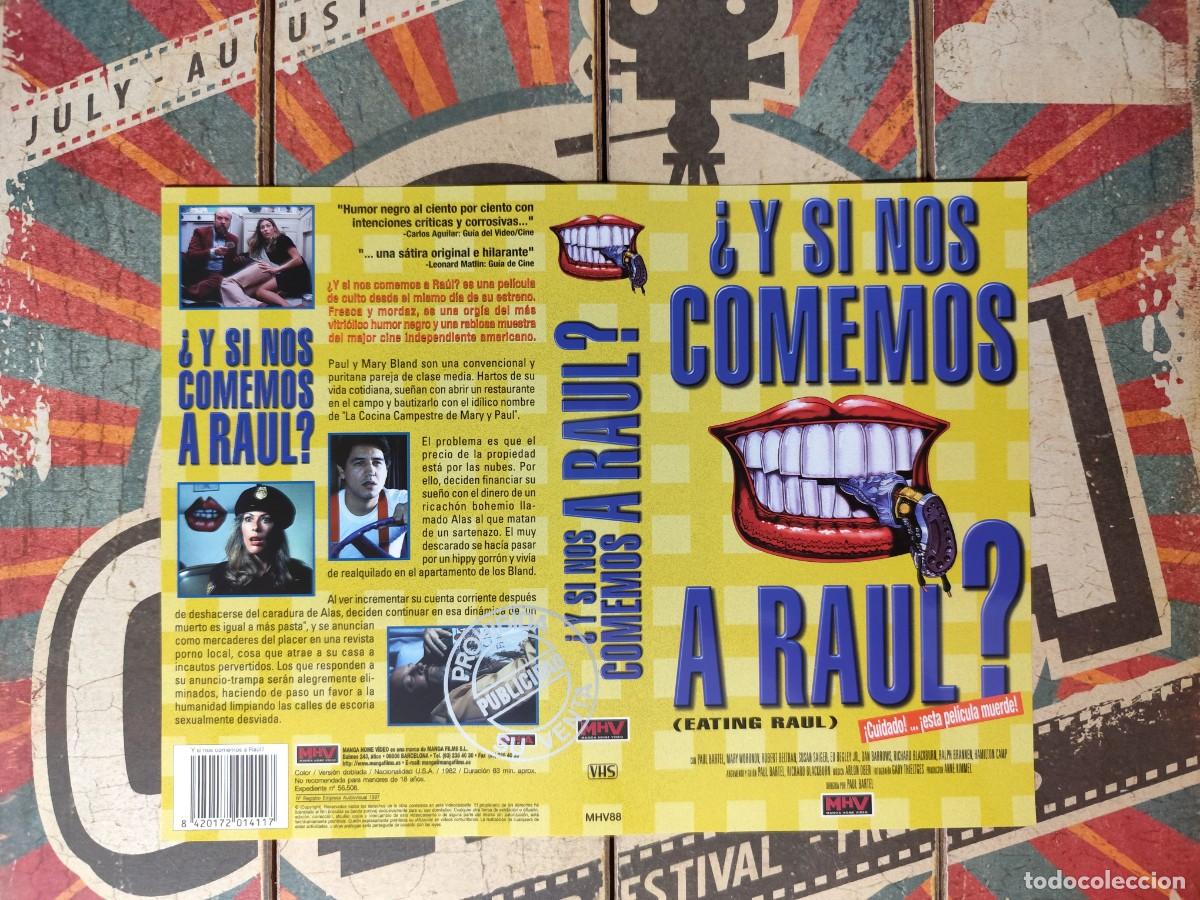Kino: Car&aacute;tula VHS Y si nos comemos a Ra&uacute;l?
