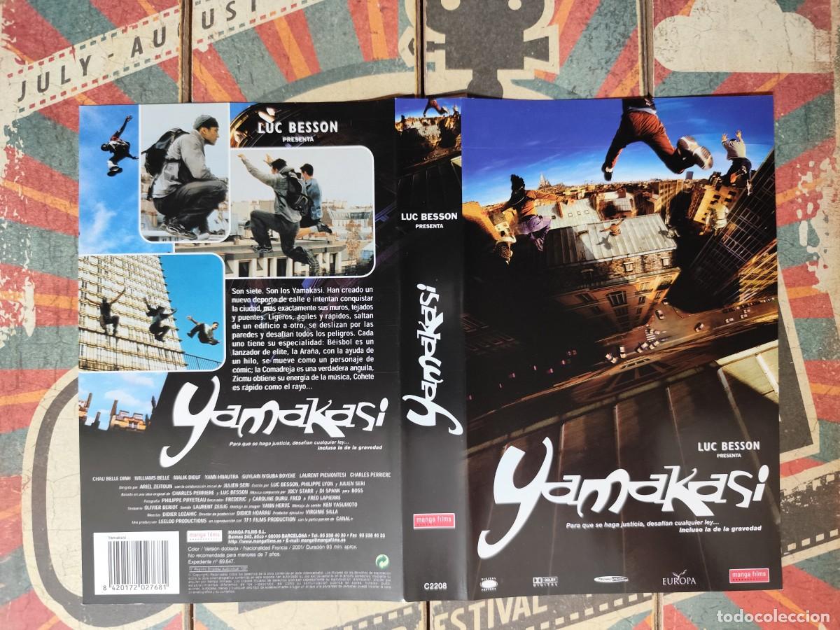 Kino: Car&aacute;tula VHS Yamakasi