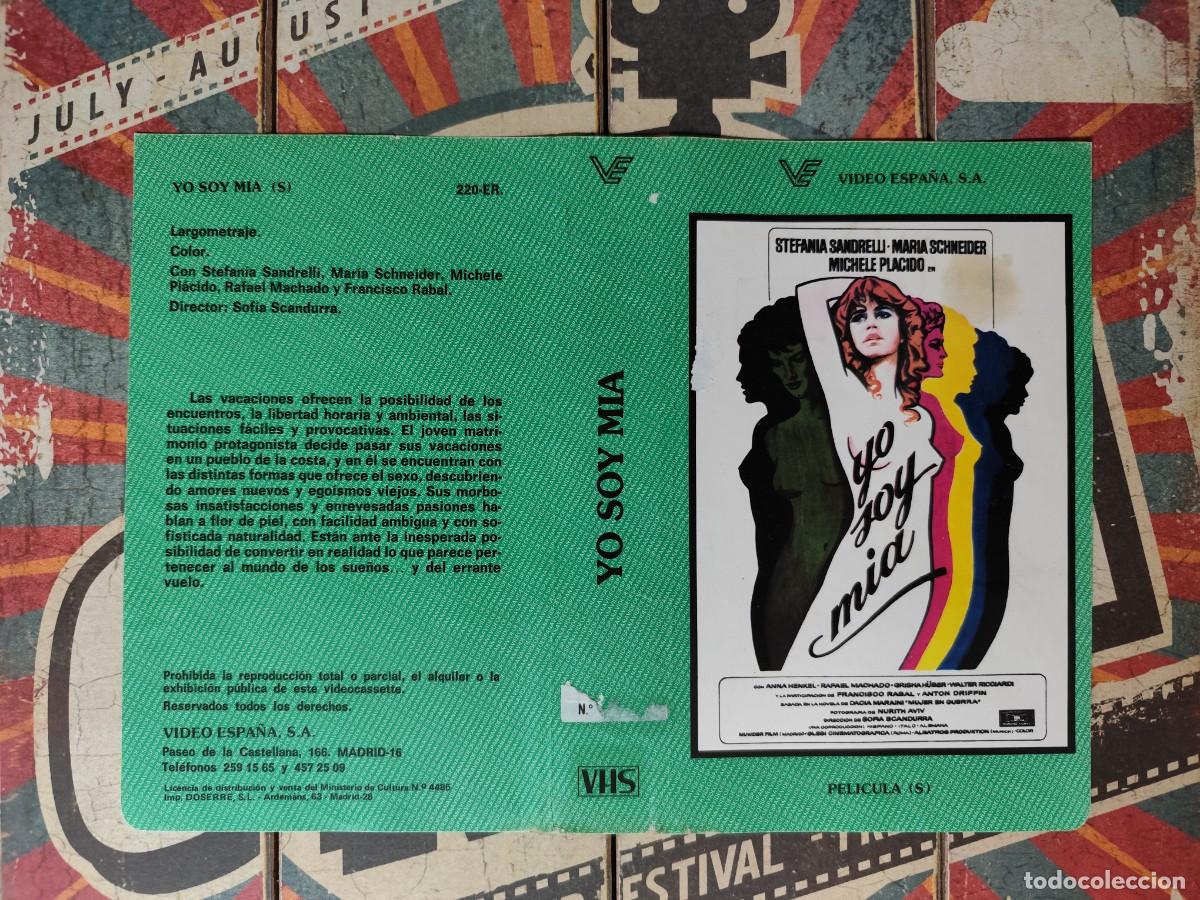 Kino: Car&aacute;tula VHS Yo soy mia