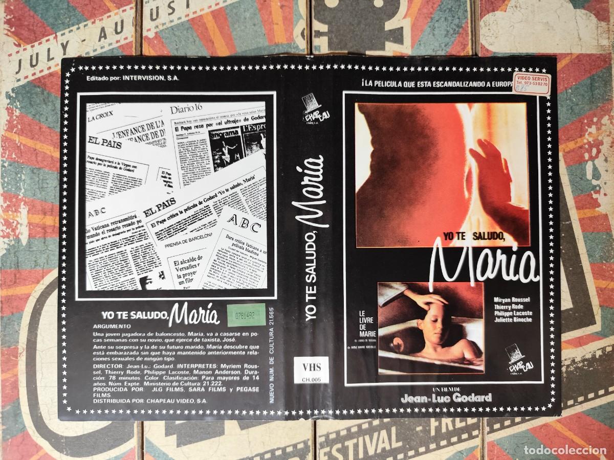 Kino: Car&aacute;tula VHS Yo te saludo Mar&iacute;a