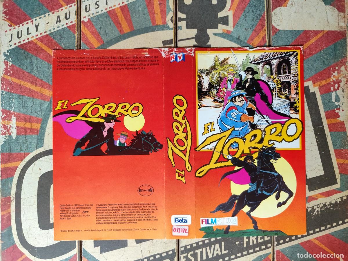 Cine: Car&aacute;tula Beta El Zorro - Foto 1