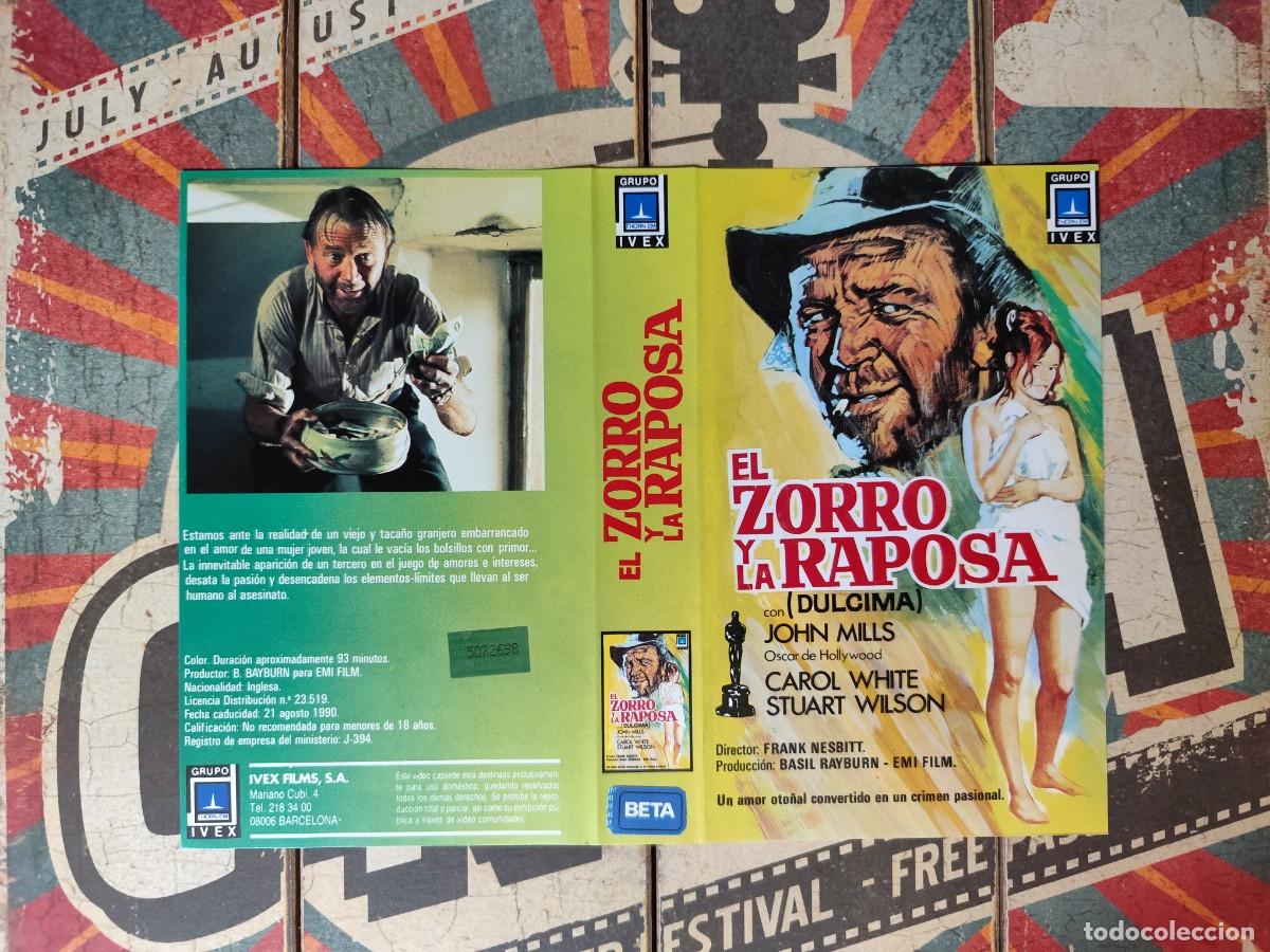 Cine: Car&aacute;tula Beta El Zorro y la raposa - Foto 1