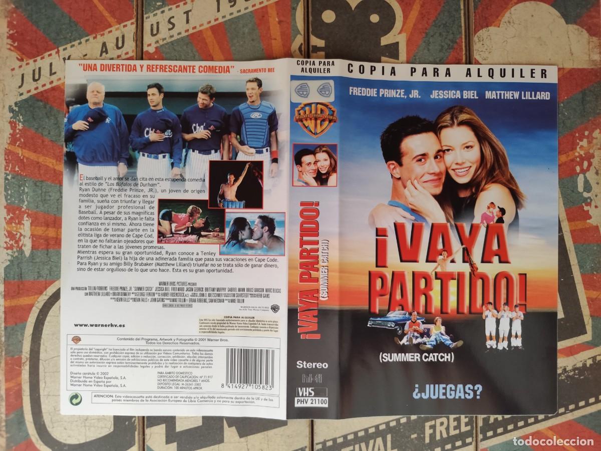 Cinema: Car&aacute;tula VHS Vaya partido