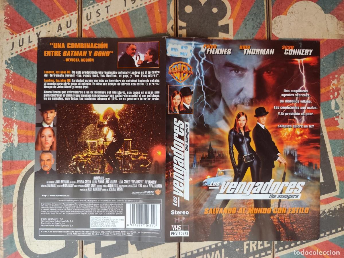 Cinema: Car&aacute;tula VHS Los vengadores