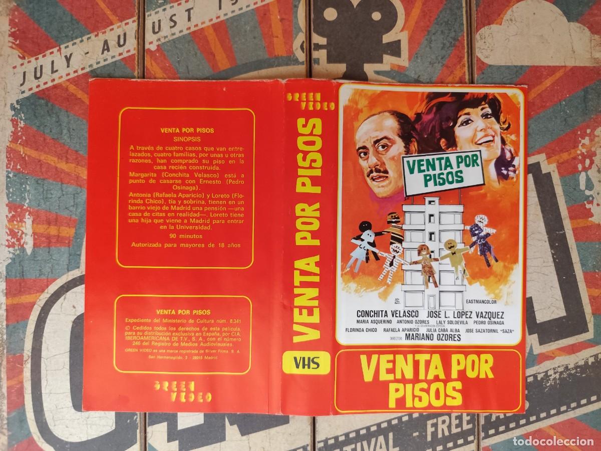 Cinema: Car&aacute;tula VHS Venta por pisos