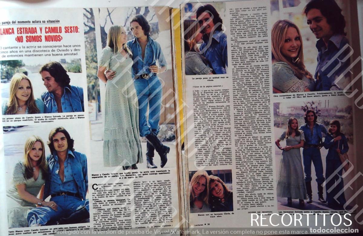 Cin&eacute;ma: camilo sesto blanca estrada