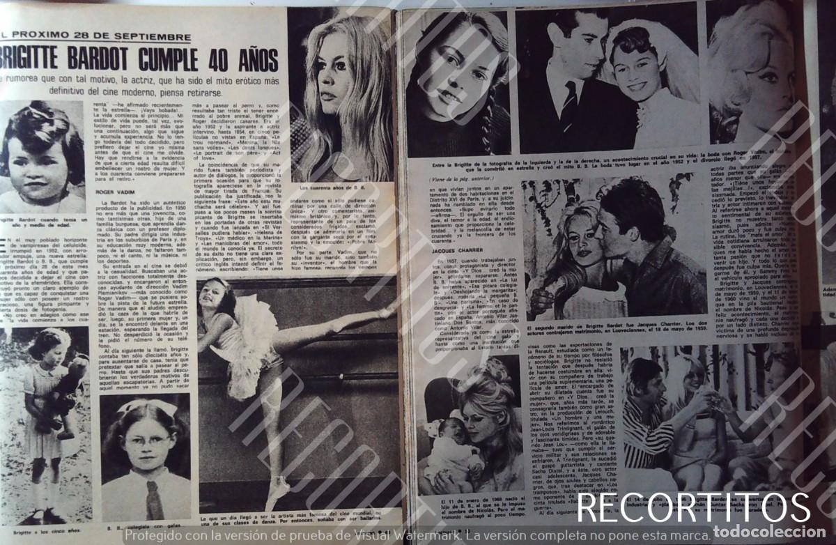 Cine: bb brigitte bardot patrick gilles sammy frey - Foto 1