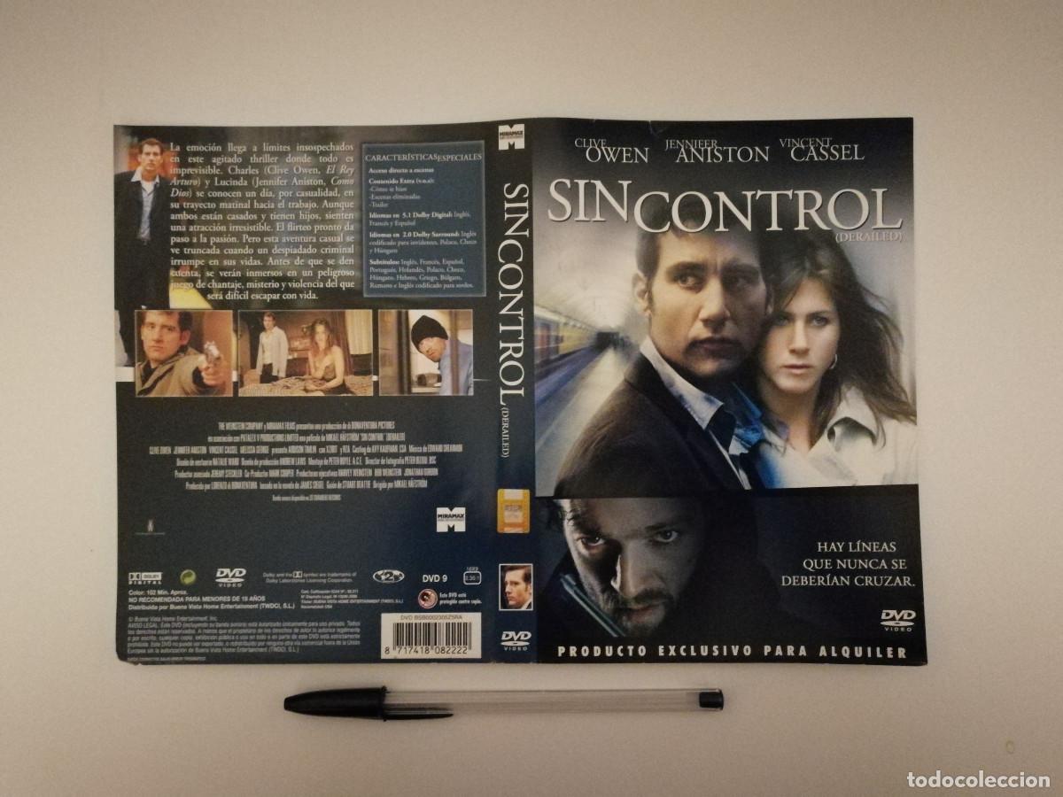 Cine: CARATULA ORIGINAL -A4- SIN CONTROL - JENNIFER ANISTON - CLIVE OWEN