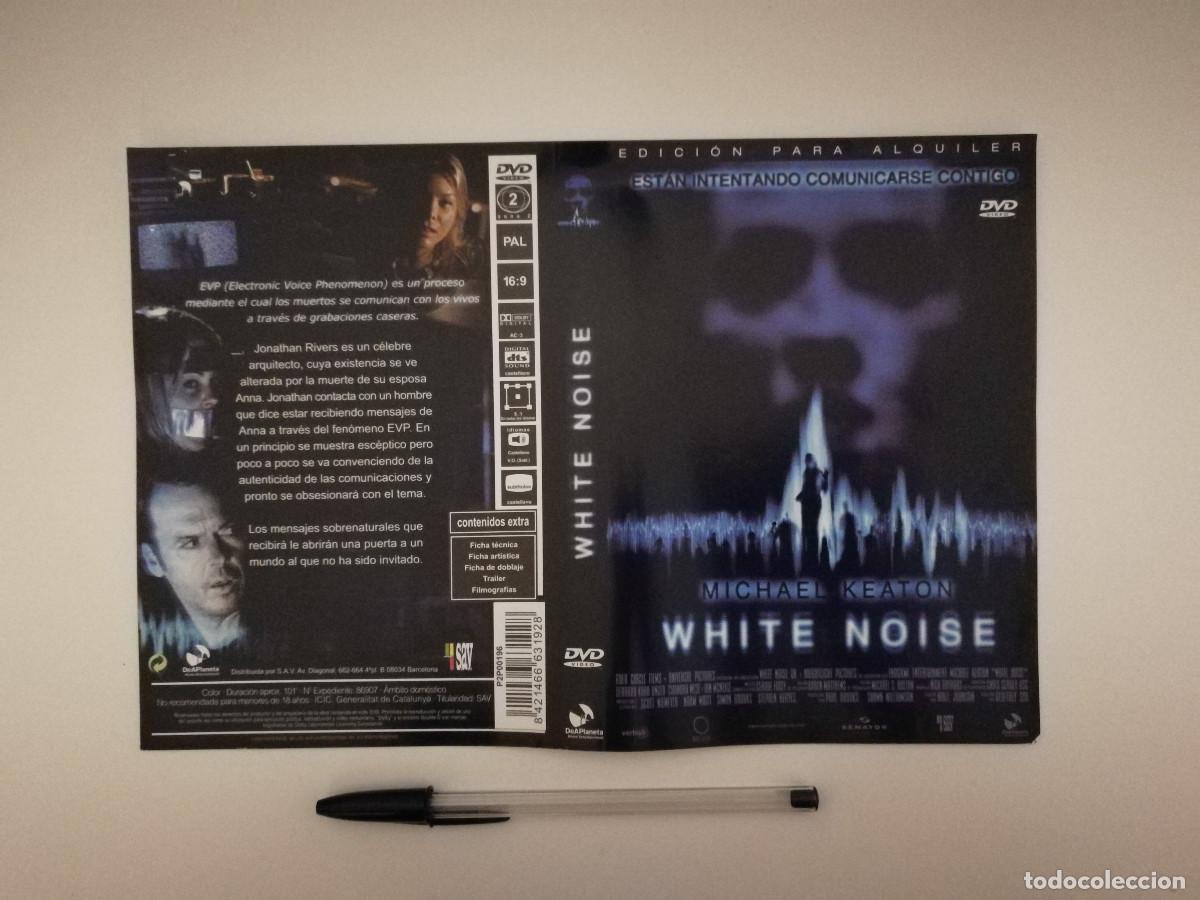 Cinema: CARATULA ORIGINAL -A4- WHITE NOISE - MICHAEL KEATON - TERROR
