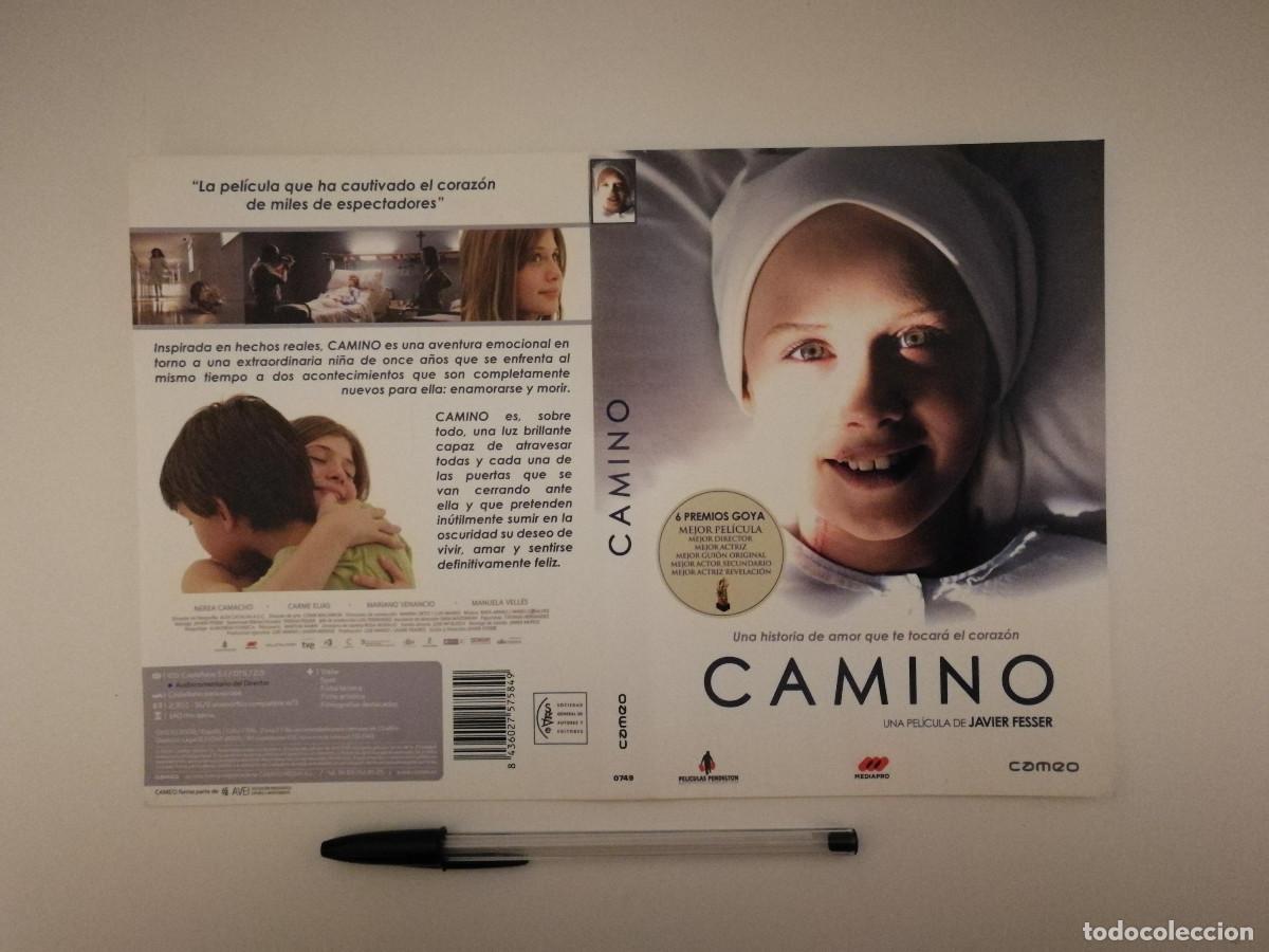 Cinema: CARATULA ORIGINAL -A4- CAMINO - JAVIER FESSER - CINE ESPA&Ntilde;OL