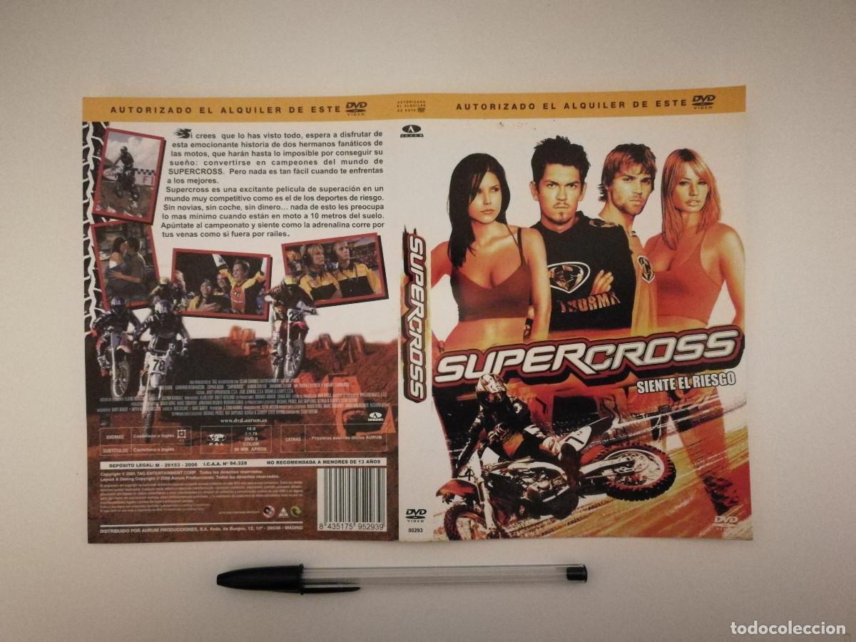 Cinema: CARATULA ORIGINAL -A4- SUPERCROSS SIENTE EL RIESGO