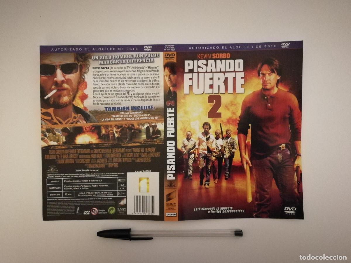 Cinema: CARATULA ORIGINAL -A4- PISANDO FUERTE 2 - KEVIN SORBO