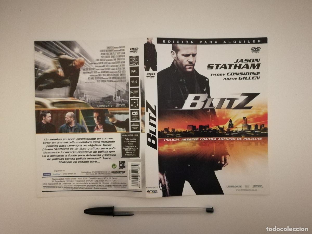 Cinema: CARATULA ORIGINAL -A4- BLITZ - JASON STATHAM