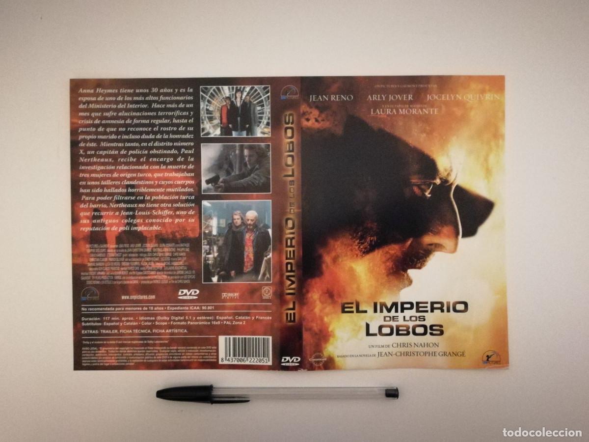 Cinema: CARATULA ORIGINAL -A4- EL IMPERIO DE LOS LOBOS - TERROR