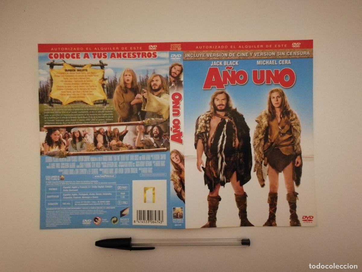 Cinema: CARATULA ORIGINAL -A4- A&Ntilde;O UNO - JACK BLACK