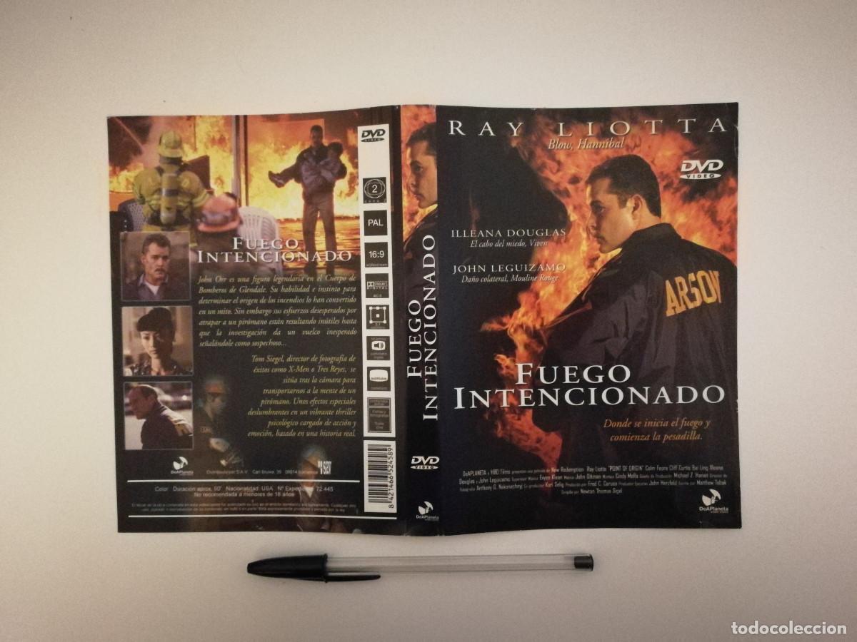 Cinema: CARATULA ORIGINAL -A4- FUEGO INTENCIONADO - RAY LIOTTA