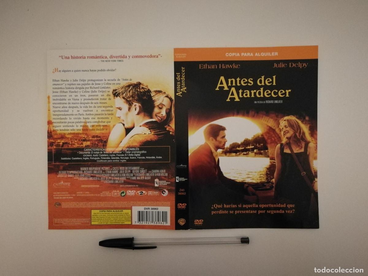 Cinema: CARATULA ORIGINAL -A4- ANTES DEL ATARDECER - JULIE DEPLY