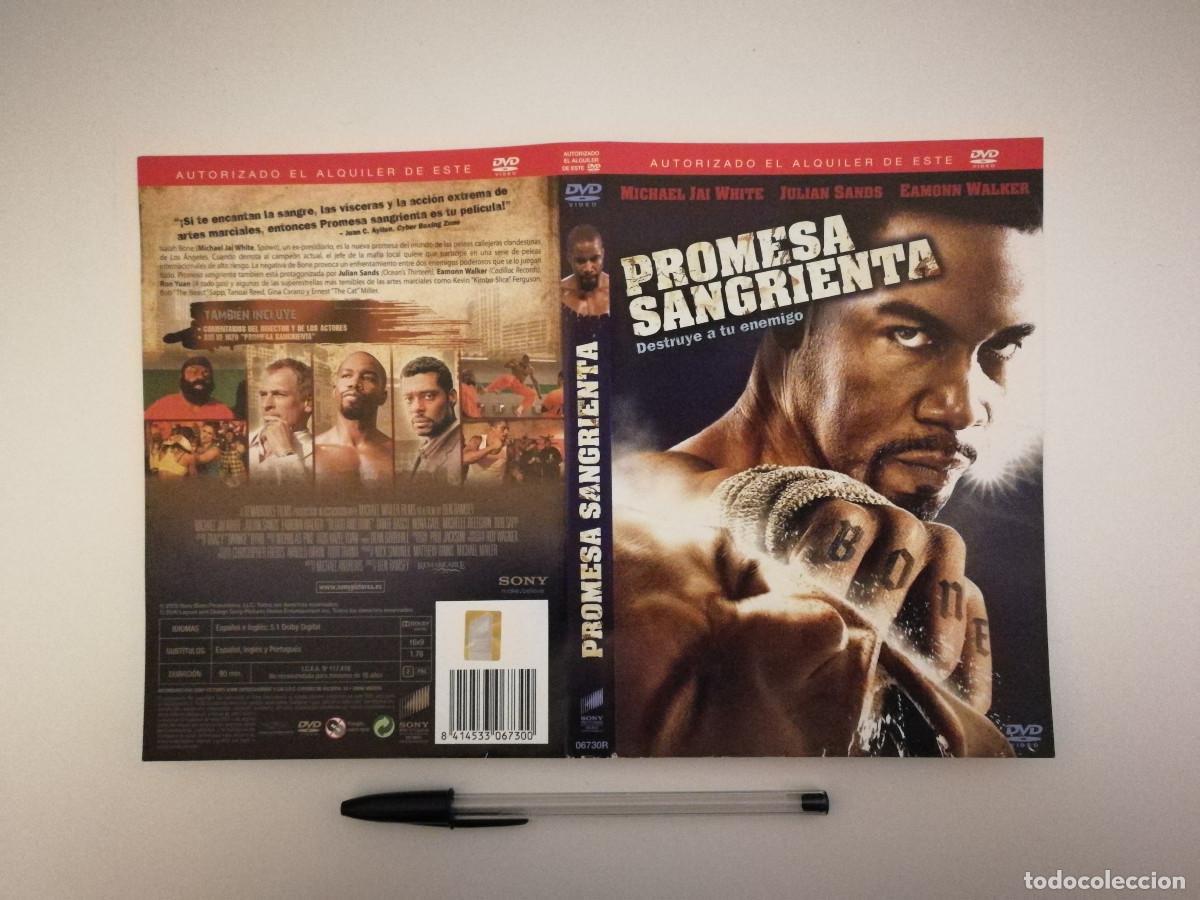 Cinema: CARATULA ORIGINAL -A4- PROMESA SANGRIENTA - JULIAN SANDS
