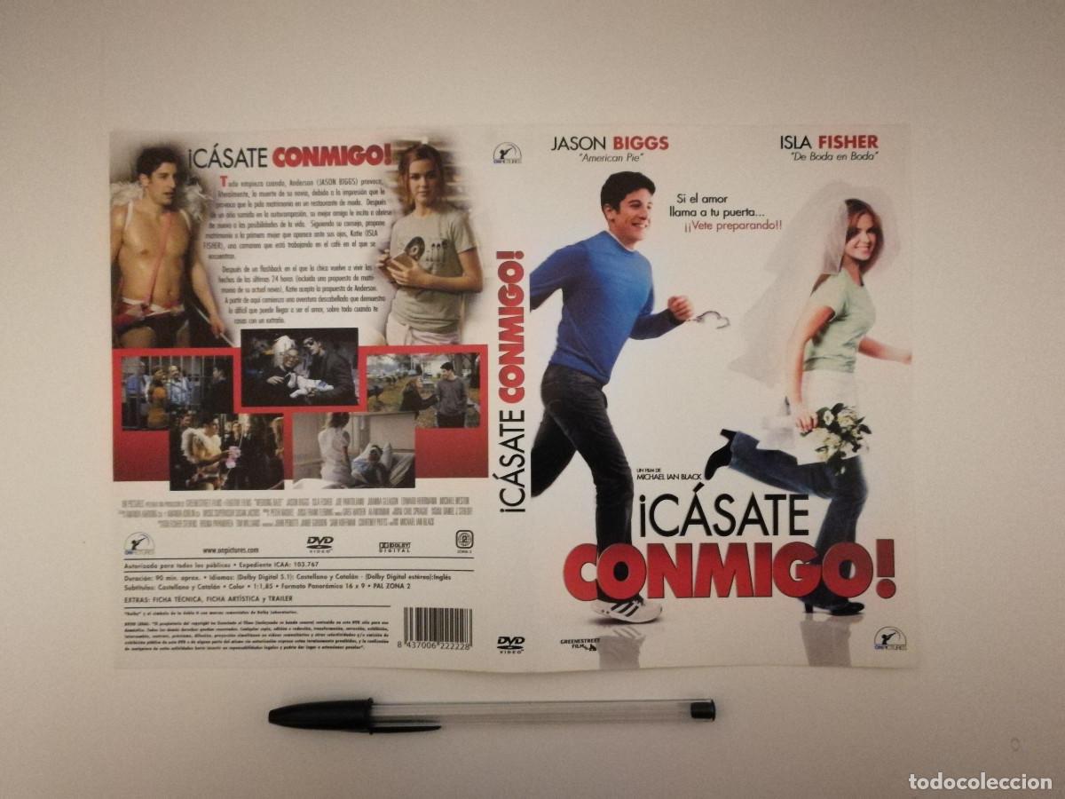 Cinema: CARATULA ORIGINAL -A4- CASATE CONMIGO - ISLA FISHER