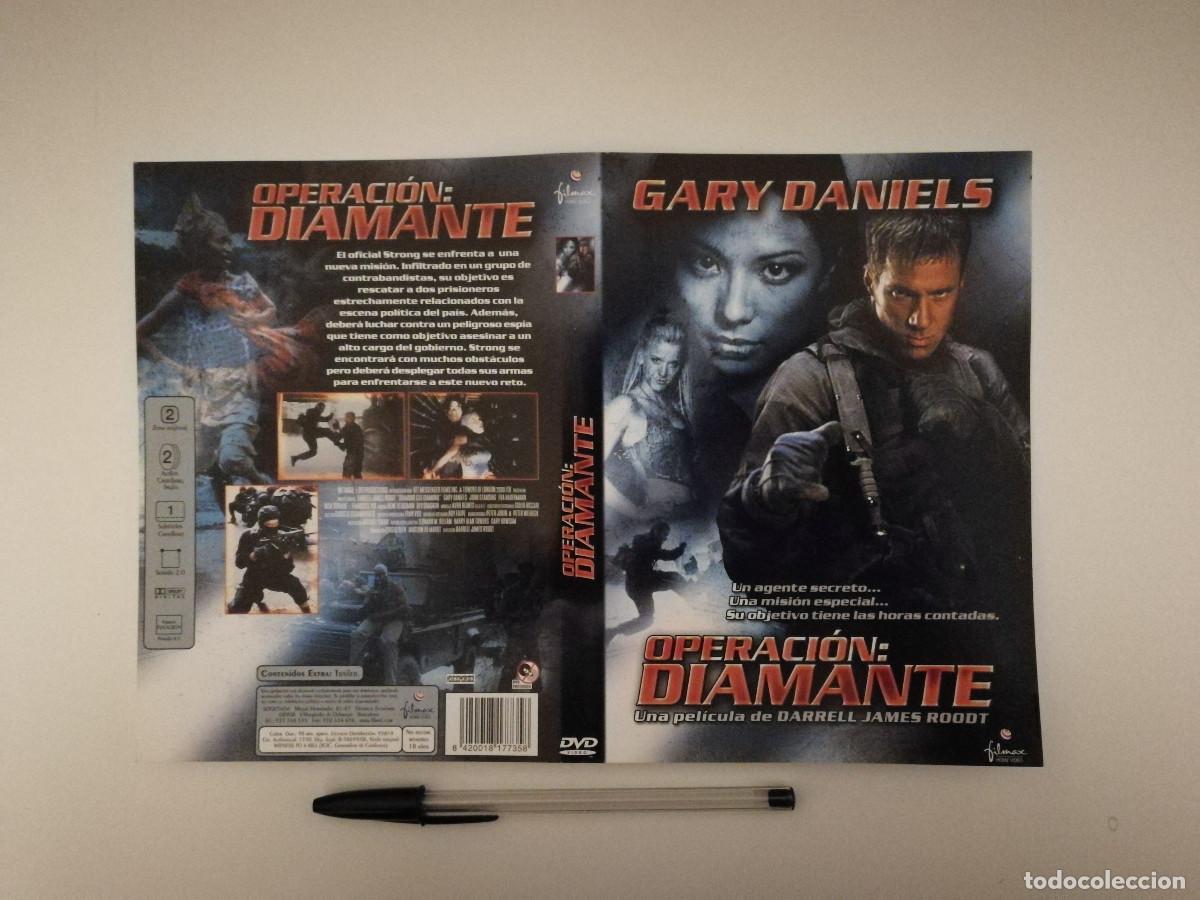Cinema: CARATULA ORIGINAL -A4- OPERACION DIAMANTE - GARY DANIELS