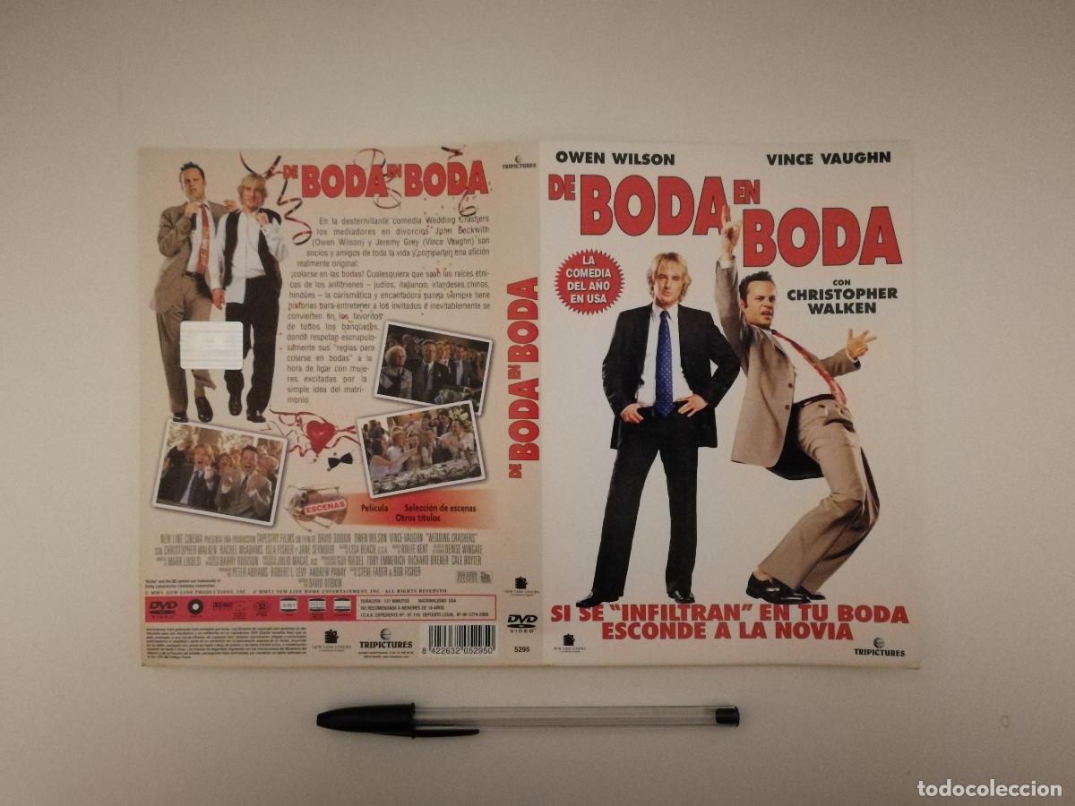 Cinema: CARATULA ORIGINAL -A4- DE BODA EN BODA - OWEN WILSON