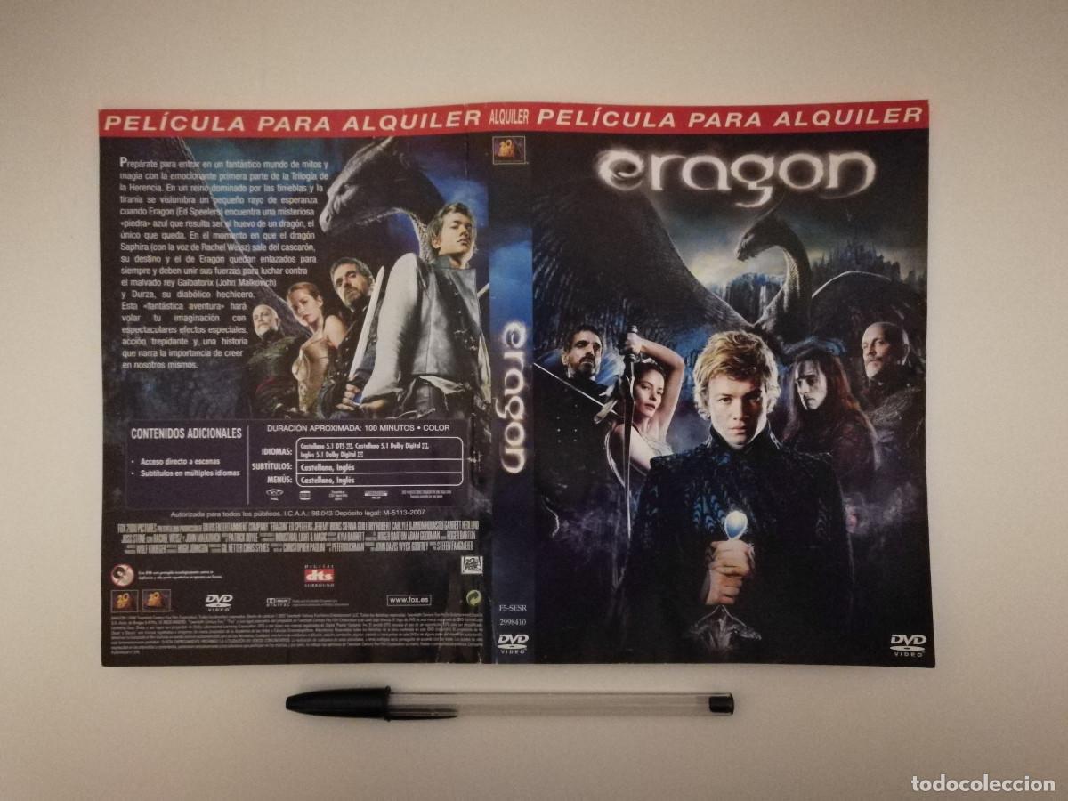 Cinema: CARATULA ORIGINAL -A4- ERAGON - CINE FANTASTICO
