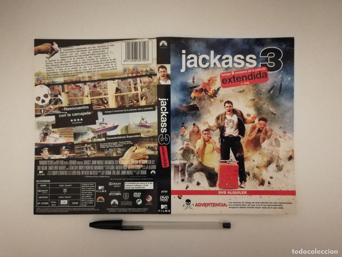 Cinema: CARATULA ORIGINAL -A4- JACKASS 3