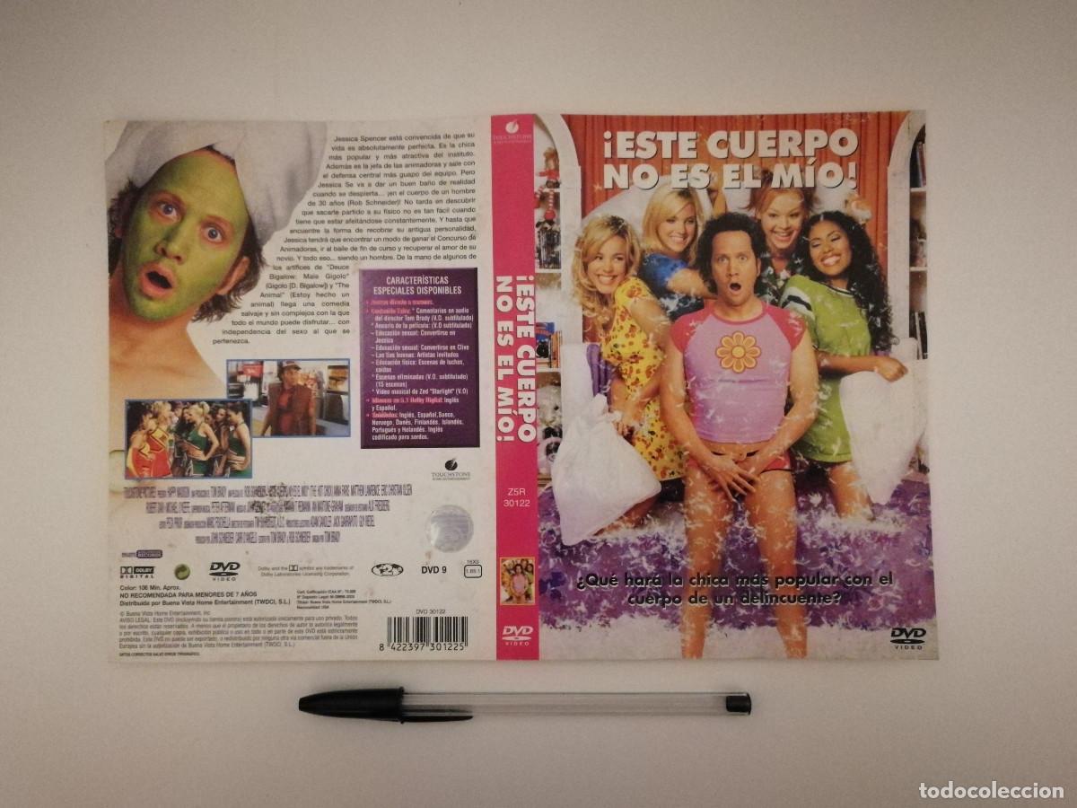 Cinema: CARATULA ORIGINAL -A4- ESTE CUERPO NO ES EL MIO - Rob Schneider