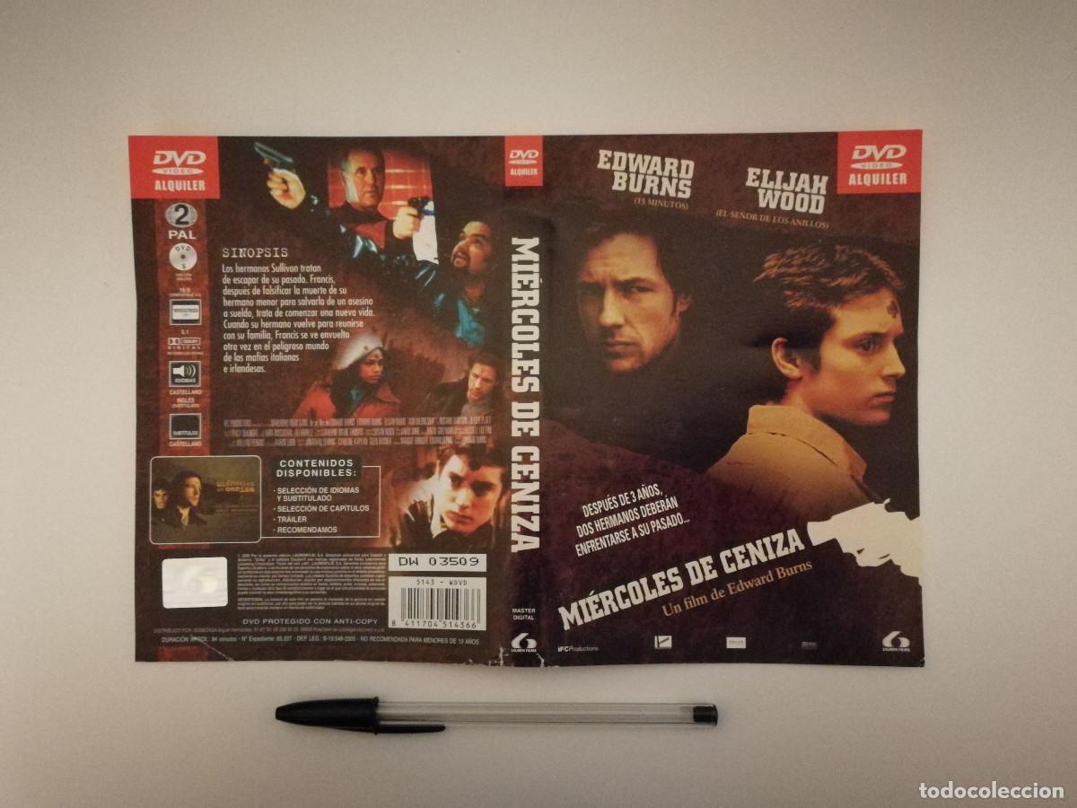 Cinema: CARATULA ORIGINAL -A4- MIERCOLES DE CENIZA - EDWARD BURNS