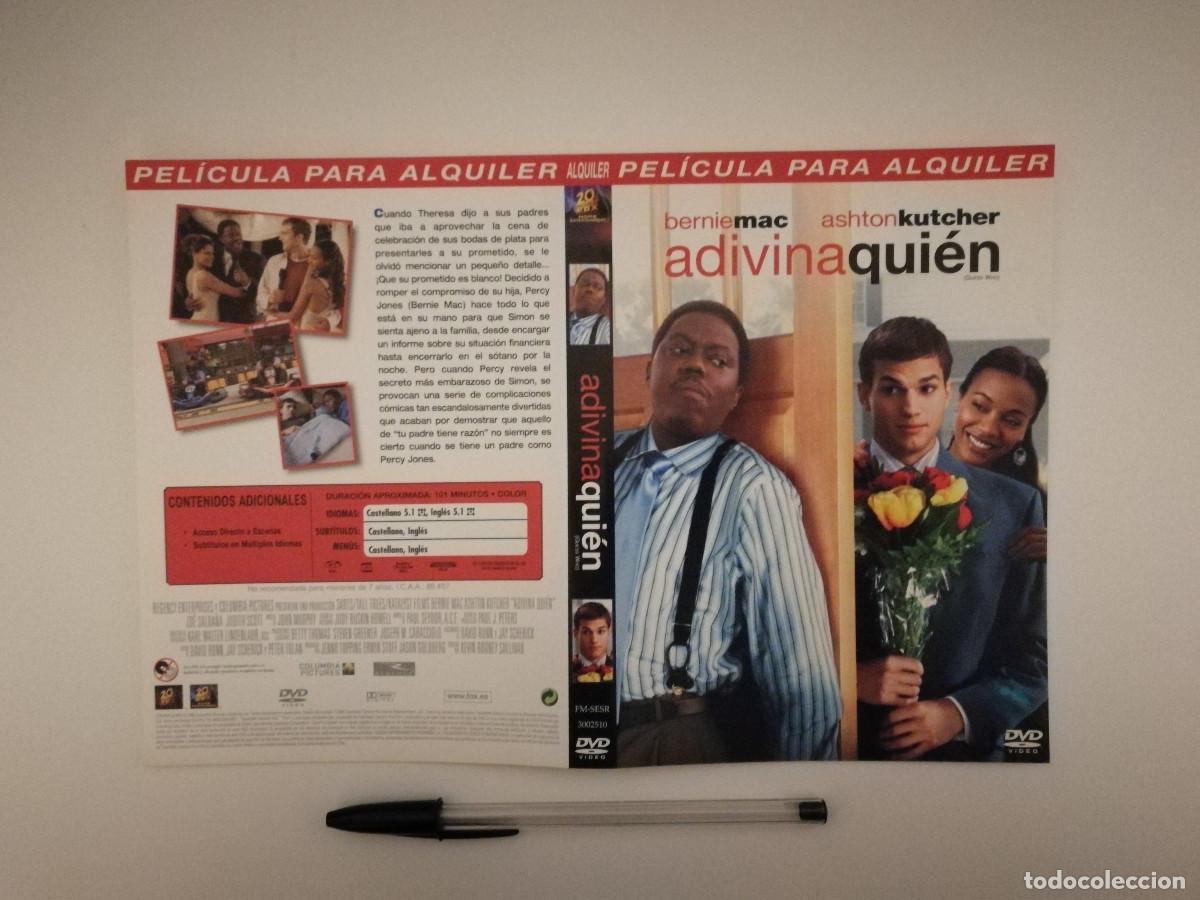 Cinema: CARATULA ORIGINAL -A4- ADIVINA QUIEN - ASHTON KUTCHER
