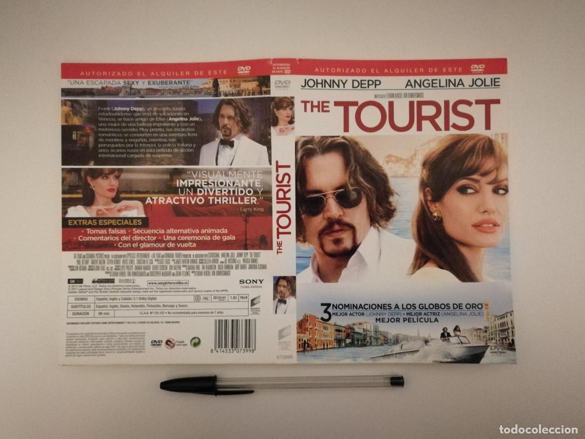 Cinema: CARATULA ORIGINAL -A4- THE TOURIST - ANGELINA JOLIE