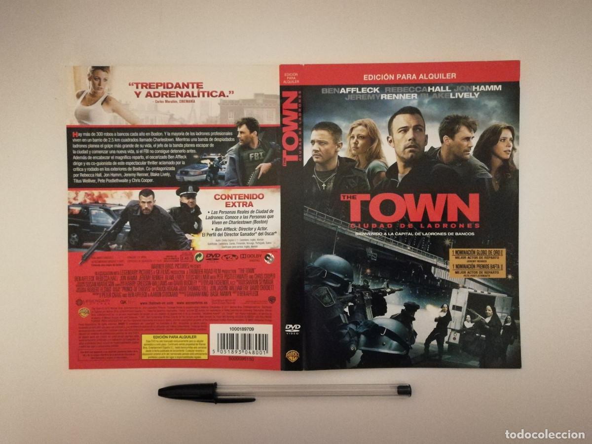 Cinema: CARATULA ORIGINAL -A4- THE TOWN CIUDAD DE LADRONES - BEN AFFLECK