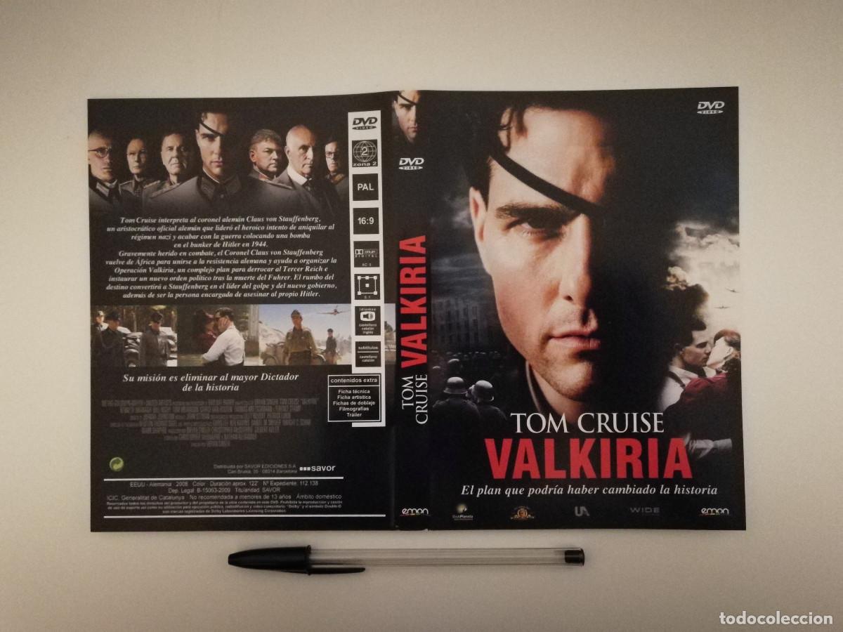 Cinema: CARATULA ORIGINAL -A4- VALKIRIA - TOM CRUISE