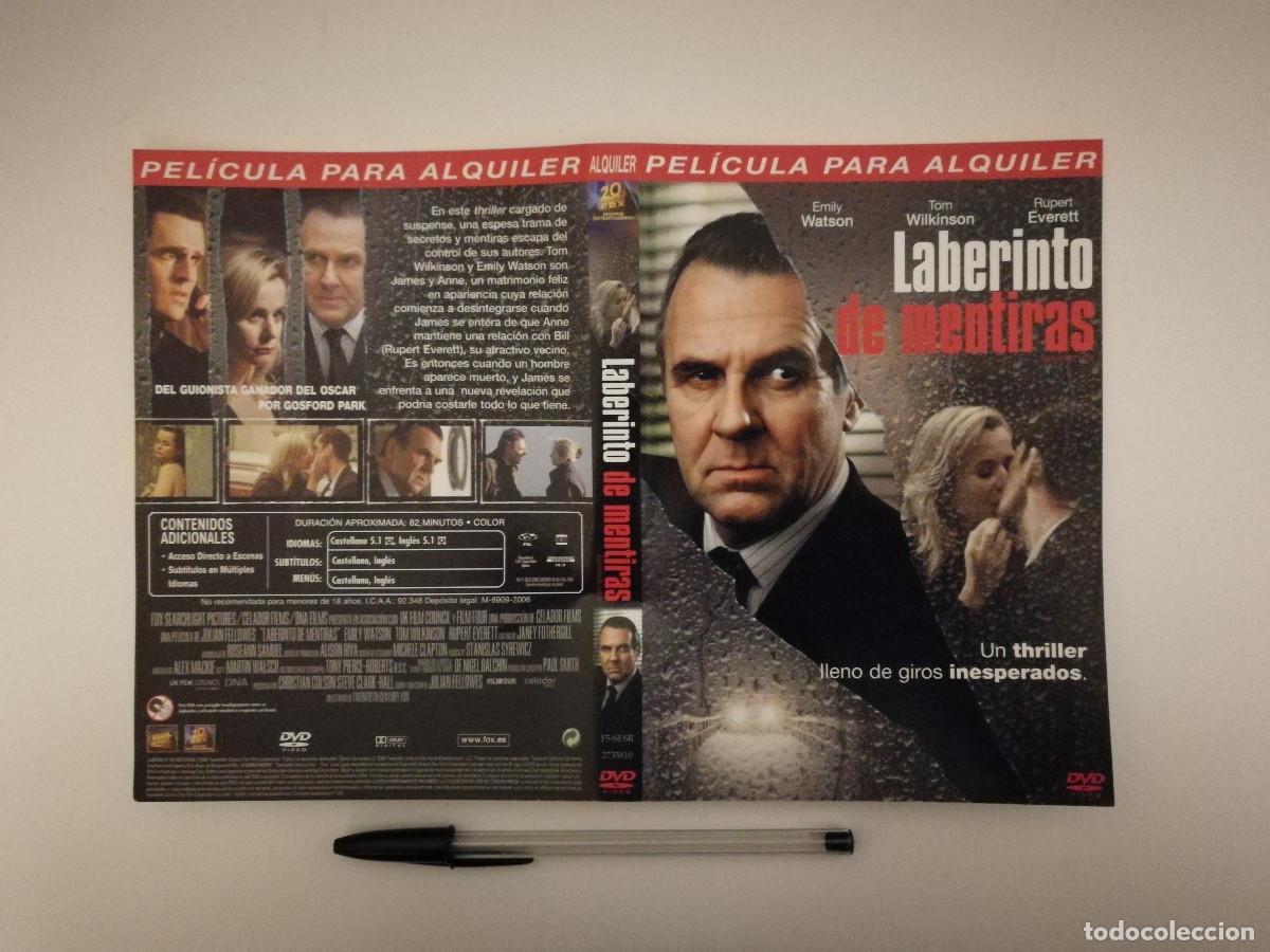 Cinema: CARATULA ORIGINAL -A4- LABERINTO DE MENTIRAS - EMILY WATSON