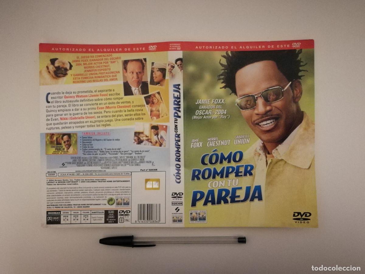 Cinema: CARATULA ORIGINAL -A4- COMO ROMPER CON TU PAREJA - JAMIE FOXX