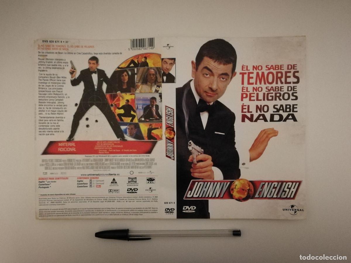 Cinema: CARATULA ORIGINAL -A4- JOHNNY ENGLISH - ROWAN ATKINSON