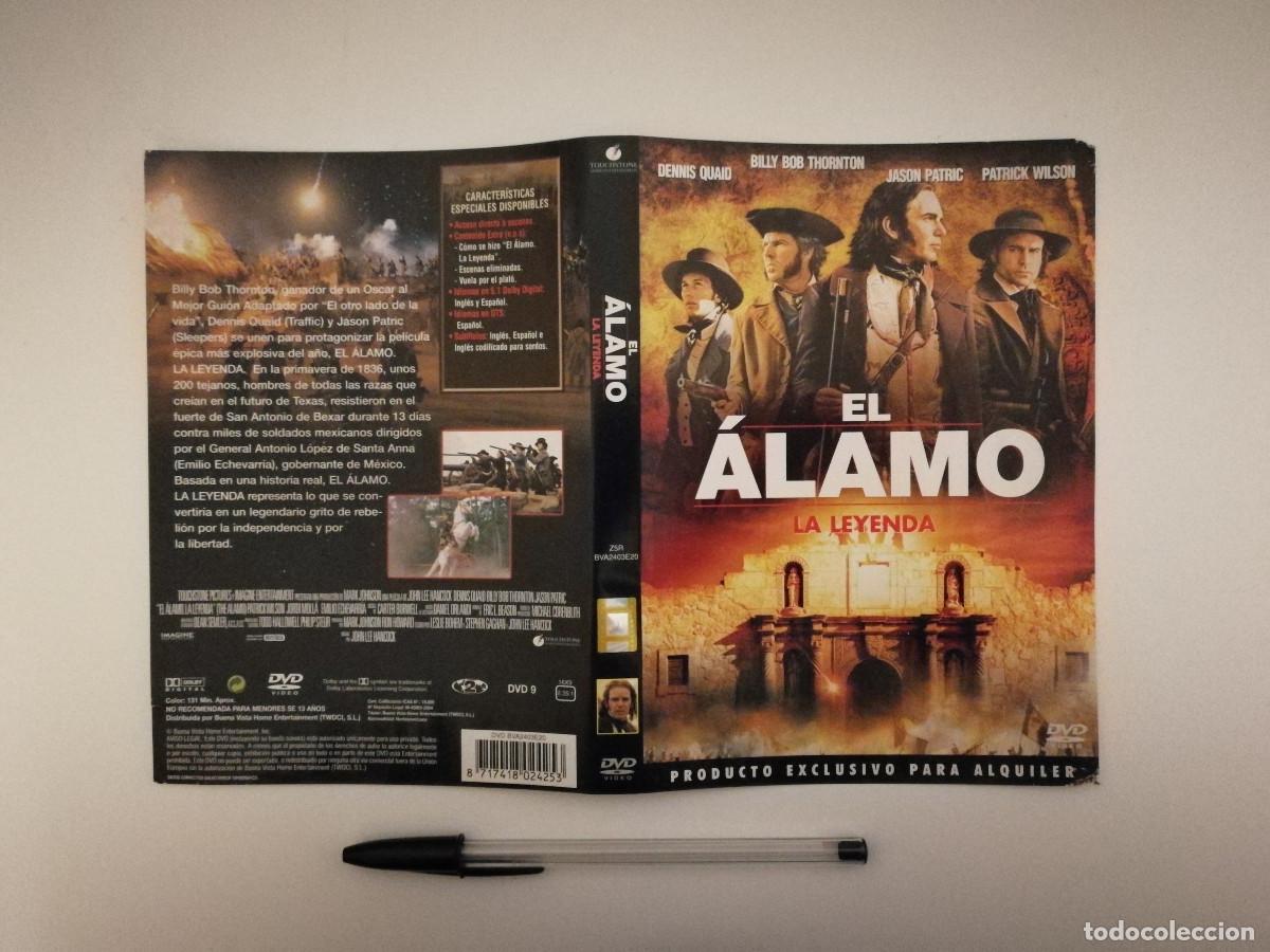 Cinema: CARATULA ORIGINAL -A4- EL ALAMO LA LEYENDA - DENNIS QUAID - WESTERN OESTE