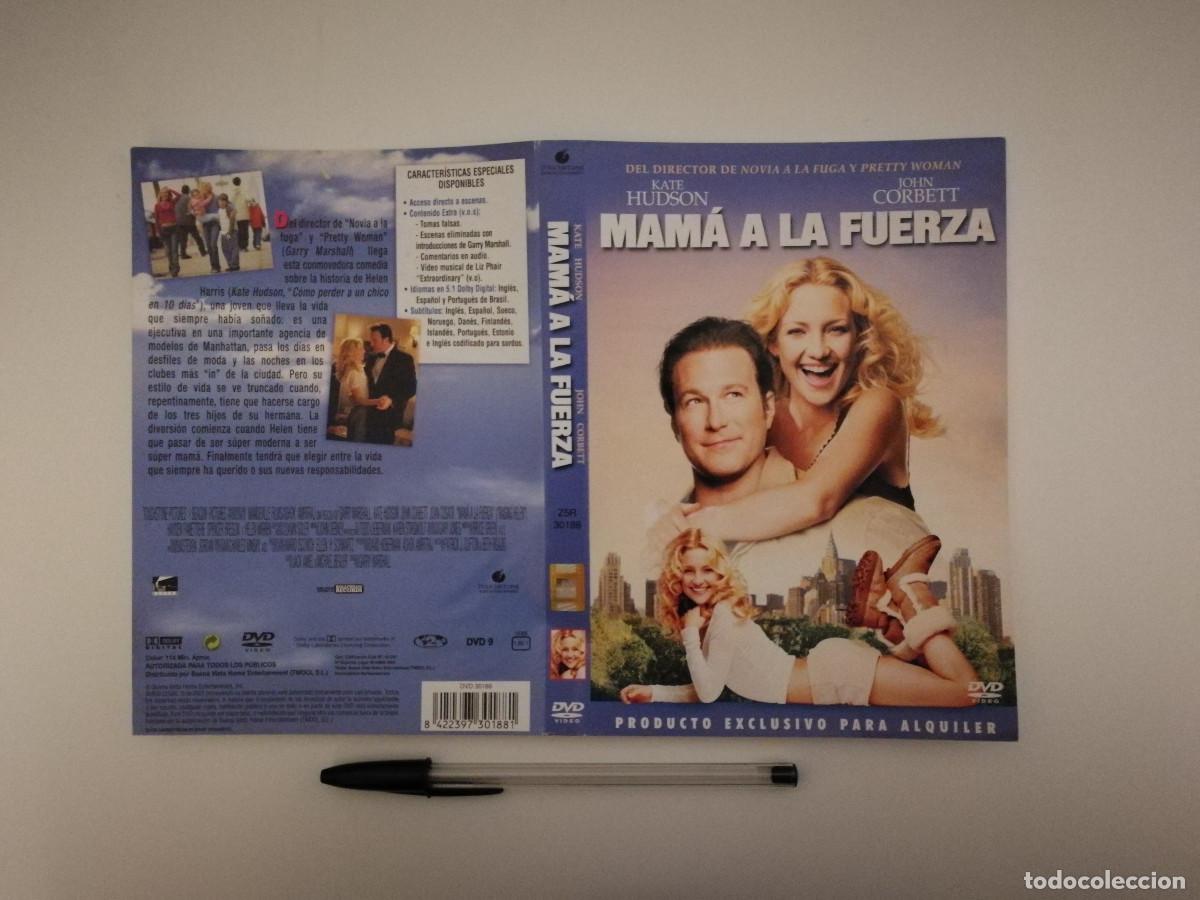 Cinema: CARATULA ORIGINAL -A4- MAMA A LA FUERZA - KATE HUDSON