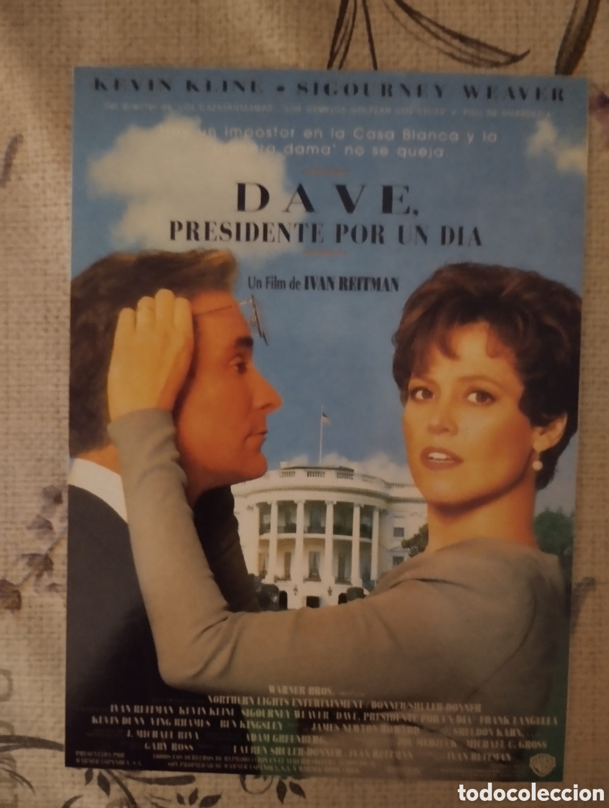 Cinema: Minificha N1127 de Dave Presidente Por Un Dia.