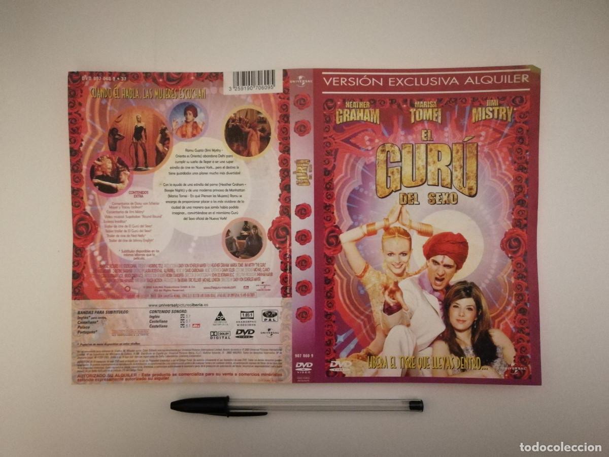 Cinema: CARATULA ORIGINAL -A4- EL GURU DEL SEXO - Heather Graham