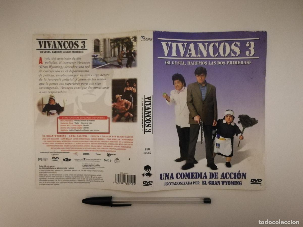 Cinema: CARATULA ORIGINAL -A4- VIVANCOS 3 - CINE ESPA&Ntilde;OL
