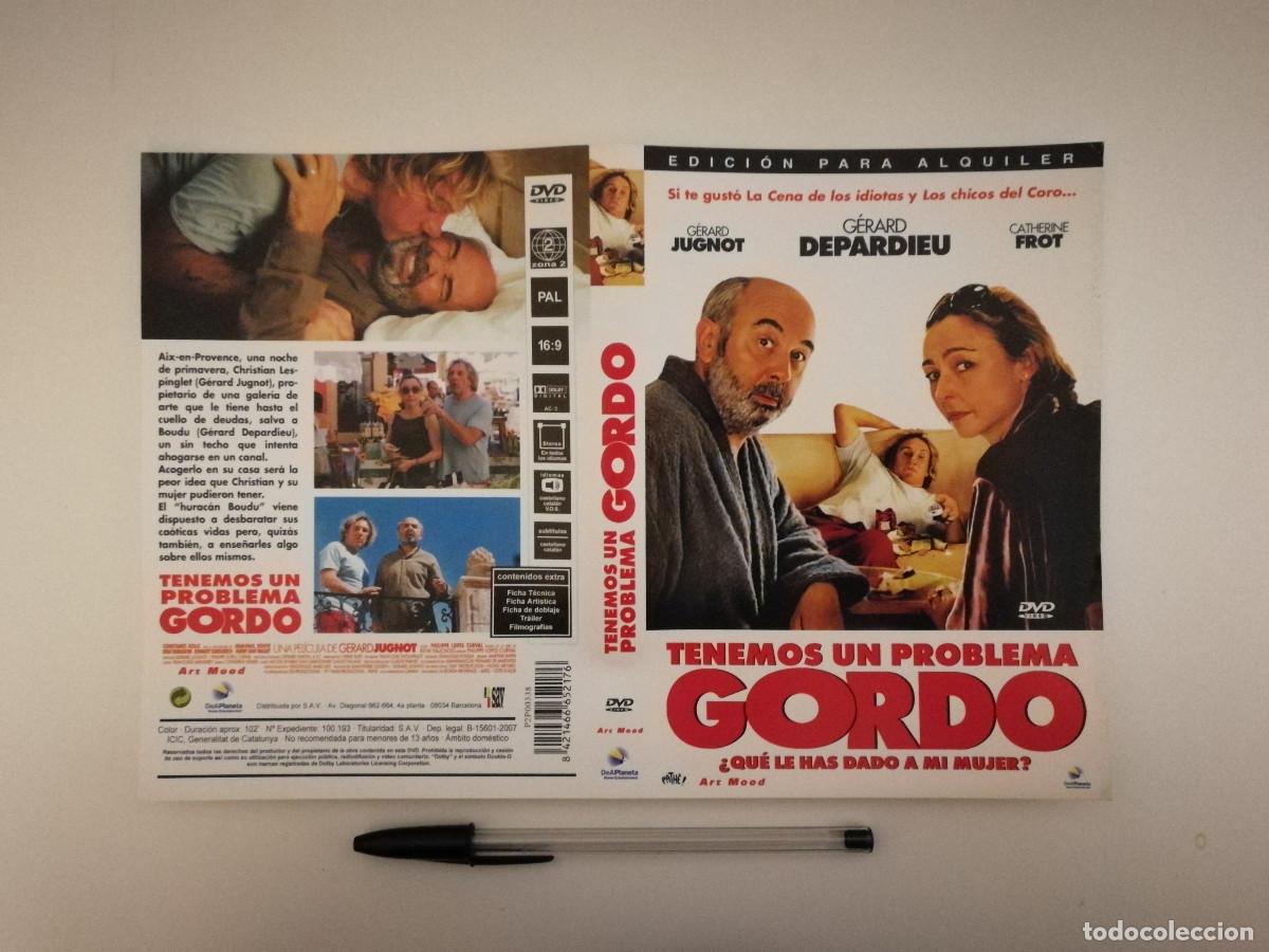 Cinema: CARATULA ORIGINAL -A4- TENEMOS UN PROBLEMA GORDO