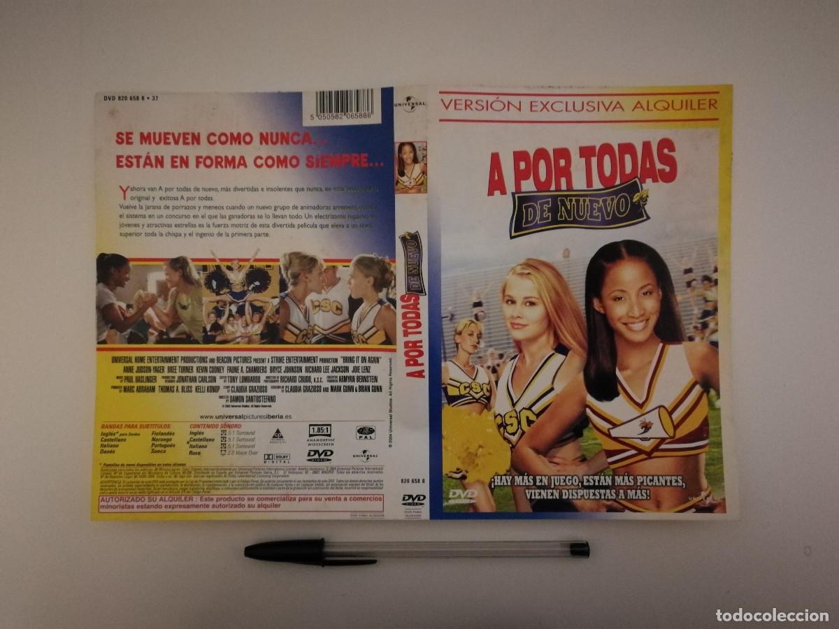 Cinema: CARATULA ORIGINAL -A4- A POR TODAS DE NUEVO