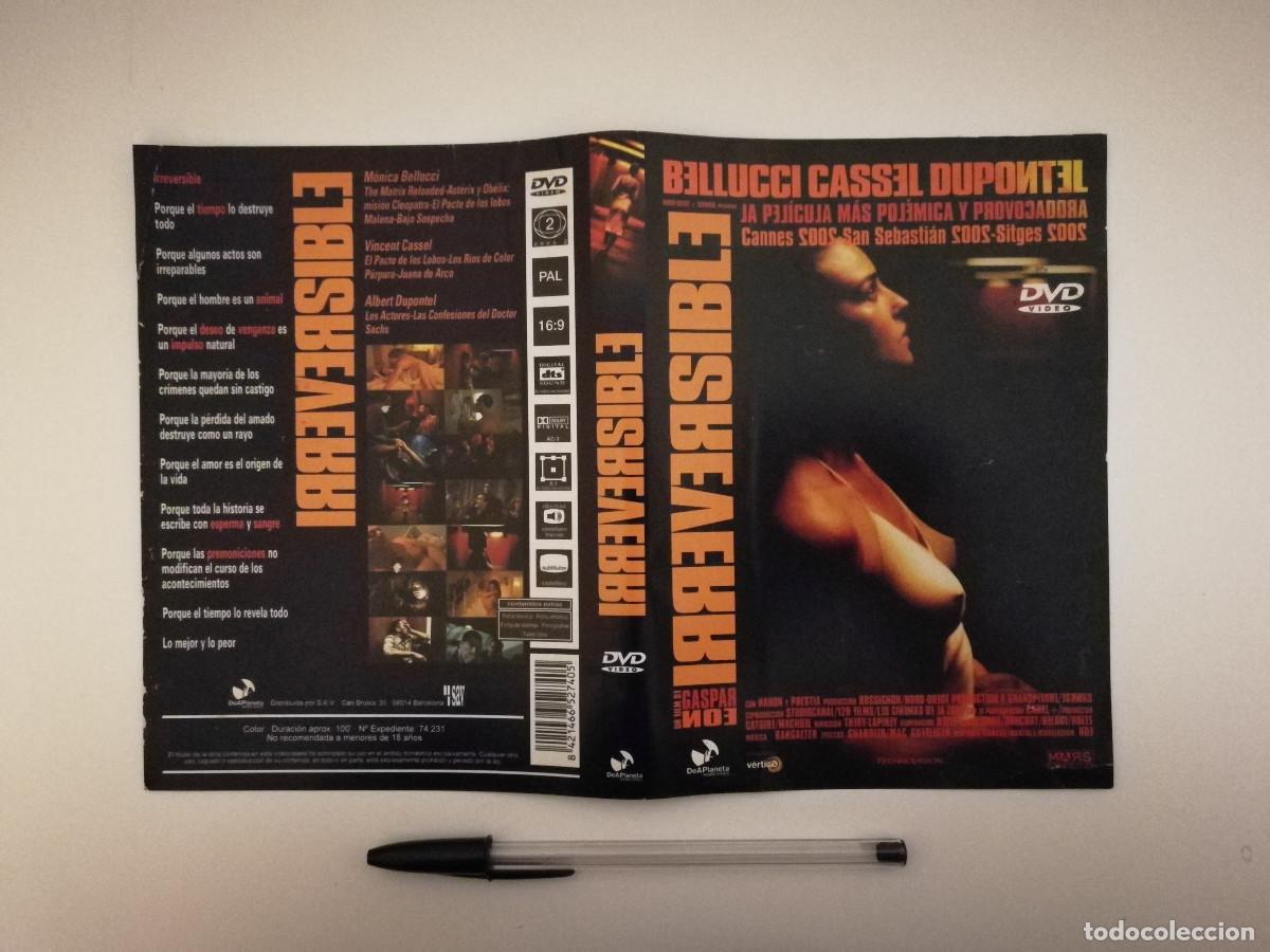 Cinema: CARATULA ORIGINAL -A4- IRREVERSIBLE - Monica Bellucci