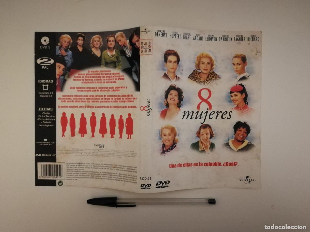 Cinema: CARATULA ORIGINAL -A4- 8 MUJERES - CATHERINE DENEUVE